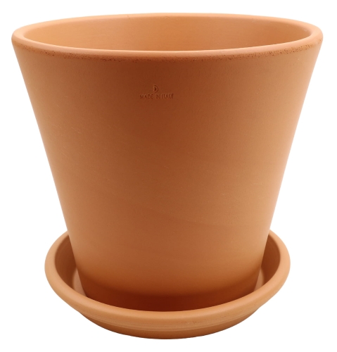 DEGREA Doniczka Ceramiczna Terakota ETNA D26 cm + Podstawek D23 cm