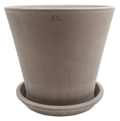 DEGREA Doniczka Ceramiczna Terakota ETNA VULCANO D31 cm + Podstawek D28 cm