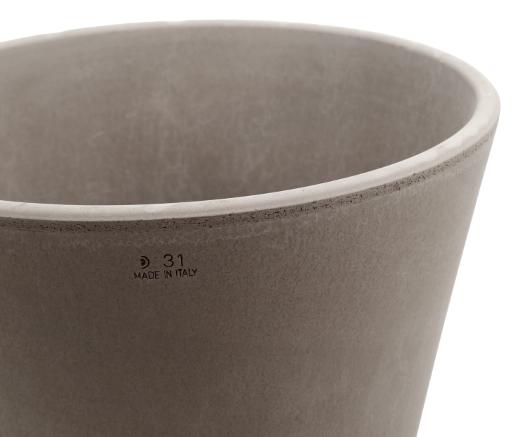 DEGREA Doniczka Ceramiczna Terakota ETNA VULCANO D31 cm + Podstawek D28 cm