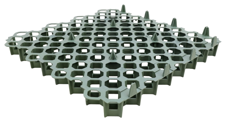 Kratka Parkingowa Trawnikowa 50x50cm 50mm Zielona Krata Drogowa płyta ażurowa Stella Green SG3 G Geokrata