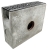 Osadnik DN100 B125 38x14x50[cm] osadnik betonowy / ruszt żeliwny