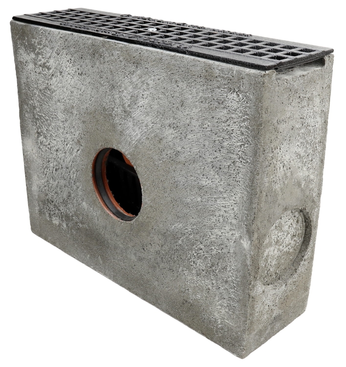 Osadnik DN100 B125 38x14x50[cm] osadnik betonowy / ruszt żeliwny