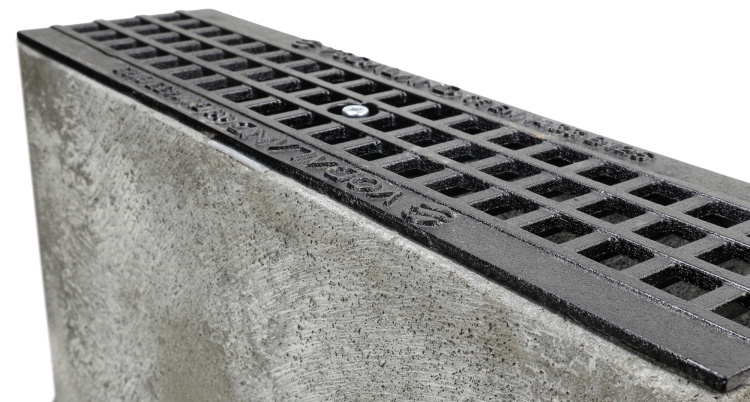 Osadnik DN100 B125 38x14x50[cm] osadnik betonowy / ruszt żeliwny