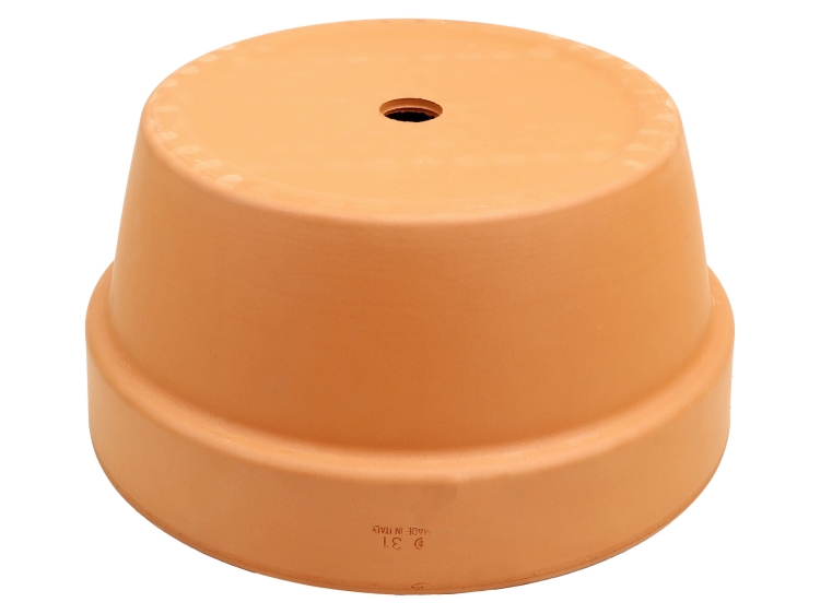 DEGREA Doniczka MINI VASO D31 Ceramiczna Terakota NISKA 31cm