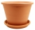 DEGREA Doniczka Ceramiczna VASO POMPEI D35 + Podstawek D31 cm