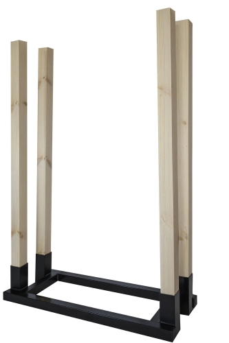 Metalowy stojak na drewno 60cm BIG Ogród MD60