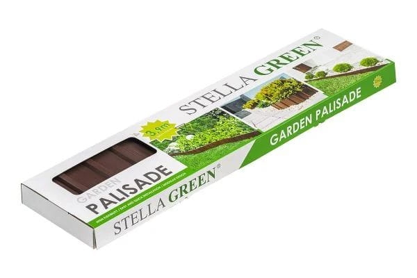 Palisada PA80 BOX BR Stella Green brązowa 5 szt - 3,9m