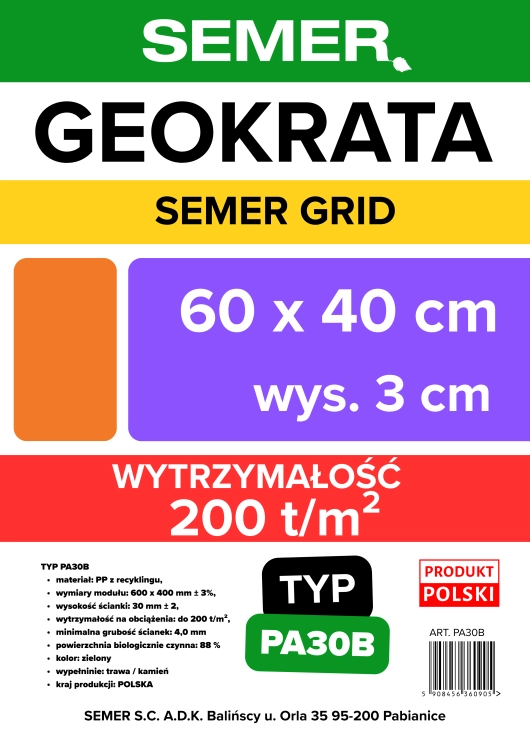 PA30B KRATKA PARKIGNOWA Semer Grid PA30B  .png