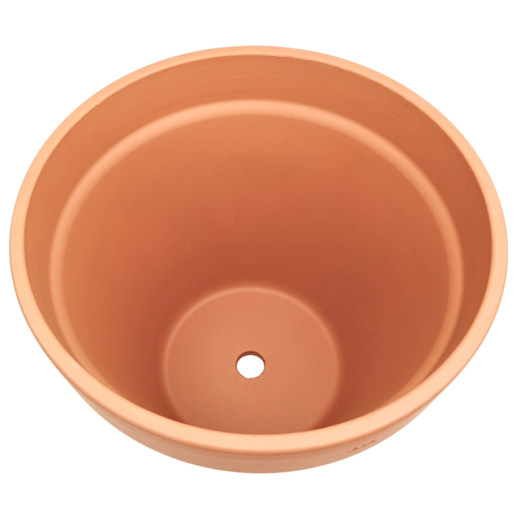 DEGREA Doniczka Włoska VASO D43 Ceramiczna Terakota 43cm Prosta Klasyczna