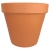 DEGREA Doniczka Włoska VASO D47 Ceramiczna Terakota 47cm Prosta Klasyczna