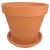 DEGREA Doniczka Włoska VASO D47 Ceramiczna Terakota 47cm Prosta Klasyczna