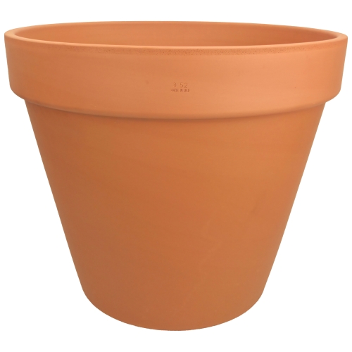 DEGREA Doniczka Włoska VASO D52 Ceramiczna Terakota 52cm Prosta Klasyczna