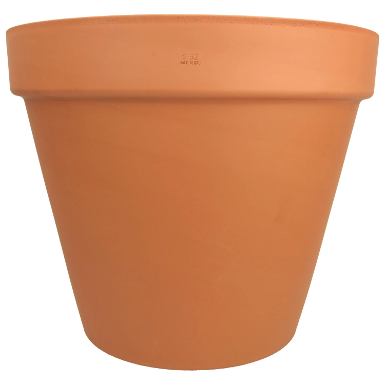 DEGREA Doniczka Włoska VASO D52 Ceramiczna Terakota 52cm Prosta Klasyczna