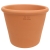 DEGREA Doniczka Włoska VASO CILINDRO D18 Ceramiczna Terakota Prosta 18cm