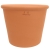 DEGREA Doniczka Włoska VASO CILINDRO D18 Ceramiczna Terakota Prosta 18cm