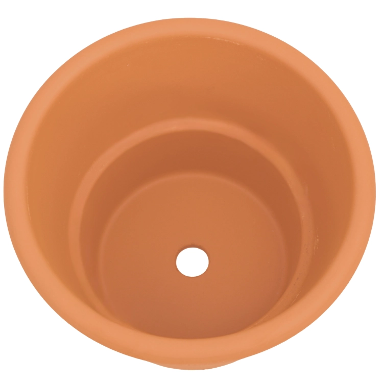 DEGREA Doniczka Włoska VASO CILINDRO D18 Ceramiczna Terakota Prosta 18cm