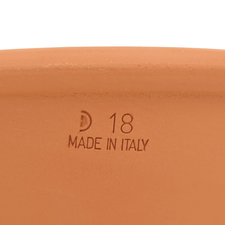 DEGREA Doniczka Włoska VASO CILINDRO D18 Ceramiczna Terakota Prosta 18cm
