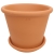 DEGREA Doniczka Włoska VASO CILINDRO D28 Ceramiczna Terakota Prosta 28cm