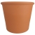 DEGREA Doniczka Włoska VASO CILINDRO D38 Ceramiczna Terakota Prosta 38cm