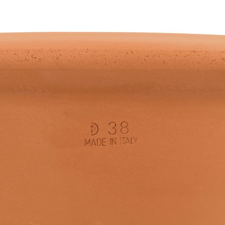 DEGREA Doniczka Włoska VASO CILINDRO D38 Ceramiczna Terakota Prosta 38cm