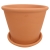 DEGREA Doniczka Włoska VASO CILINDRO D38 Ceramiczna Terakota Prosta 38cm