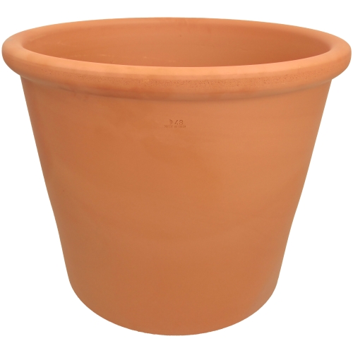 DEGREA Doniczka Włoska VASO CILINDRO D48 Ceramiczna Terakota Prosta 48cm