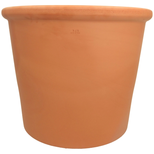 DEGREA Doniczka Włoska VASO CILINDRO D48 Ceramiczna Terakota Prosta 48cm