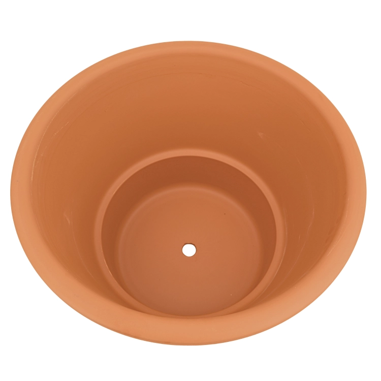 DEGREA Doniczka Włoska VASO CILINDRO D48 Ceramiczna Terakota Prosta 48cm