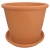 DEGREA Doniczka Włoska VASO CILINDRO D48 Ceramiczna Terakota Prosta 48cm
