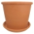 DEGREA Doniczka Włoska VASO CILINDRO D48 Ceramiczna Terakota Prosta 48cm