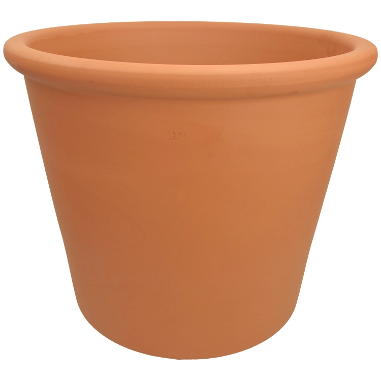 DEGREA Doniczka Włoska VASO CILINDRO D55 Ceramiczna Terakota Prosta 55cm