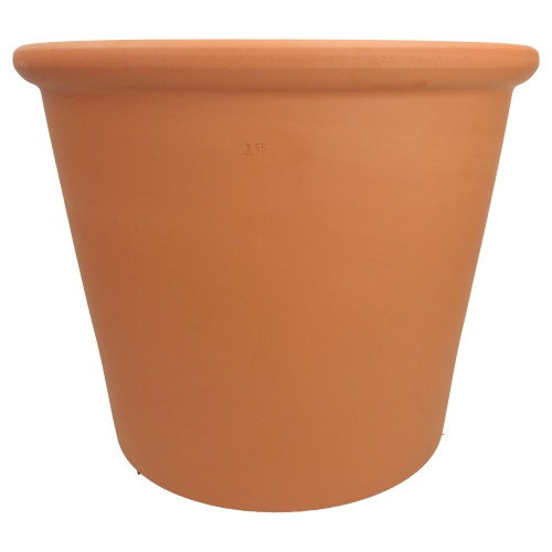 DEGREA Doniczka Włoska VASO CILINDRO D55 Ceramiczna Terakota Prosta 55cm