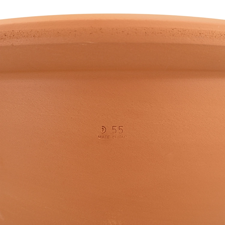 DEGREA Doniczka Włoska VASO CILINDRO D55 Ceramiczna Terakota Prosta 55cm