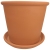 DEGREA Doniczka Włoska VASO CILINDRO D55 Ceramiczna Terakota Prosta 55cm