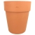 DEGREA Doniczka Włoska VASO ALTO D27 Ceramiczna Terakota Wysoka Prosta 27cm