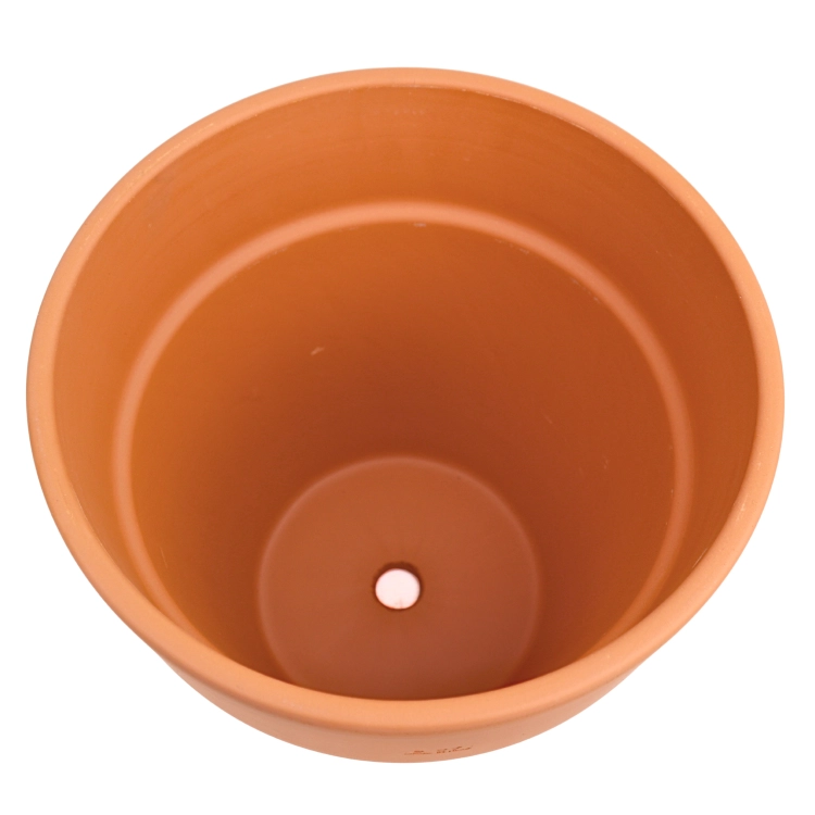DEGREA Doniczka Włoska VASO ALTO D27 Ceramiczna Terakota Wysoka Prosta 27cm