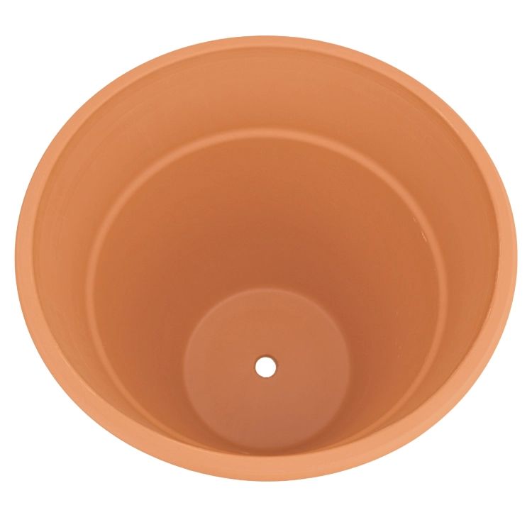 DEGREA Doniczka Włoska VASO ALTO D40 Ceramiczna Terakota Wysoka Prosta 40cm