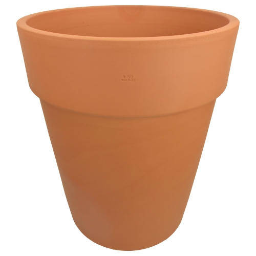 DEGREA Doniczka Włoska VASO ALTO D50 Ceramiczna Terakota Wysoka Duża 50cm