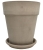 DEGREA Doniczka VASO ALTO VULCANO D40 Ceramiczna Terakota 40cm
