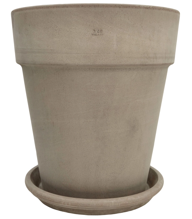 DEGREA Doniczka VASO ALTO VULCANO D40 Ceramiczna Terakota 40cm