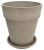 DEGREA Doniczka VASO ALTO VULCANO D40 Ceramiczna Terakota 40cm