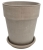 DEGREA Doniczka VASO ALTO VULCANO D31 Ceramiczna Terakota 31cm