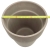 DEGREA Doniczka VASO ALTO VULCANO D31 Ceramiczna Terakota 31cm