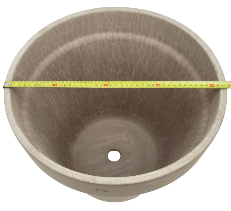 DEGREA Doniczka VASO VULCANO D43 Ceramiczna Terakota 43cm