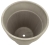 DEGREA Doniczka VASO ALTO VULCANO D40 Ceramiczna Terakota 40cm + Podstawka D36