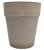 DEGREA Doniczka VASO ALTO VULCANO D31 Ceramiczna Terakota 31cm + Podstawka SOTTOVASO VULCANO D28