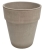 DEGREA Doniczka VASO ALTO VULCANO D31 Ceramiczna Terakota 31cm + Podstawka SOTTOVASO VULCANO D28