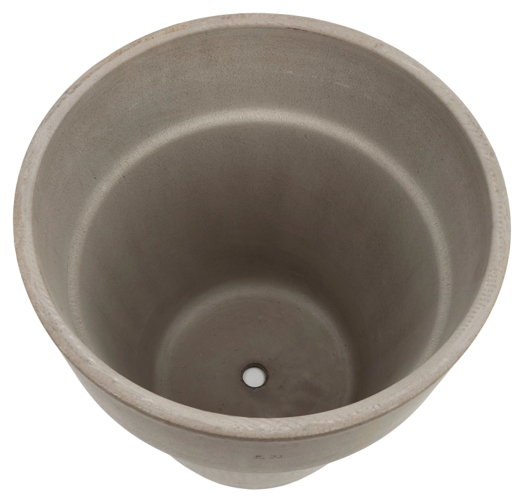 DEGREA Doniczka VASO ALTO VULCANO D31 Ceramiczna Terakota 31cm + Podstawka SOTTOVASO VULCANO D28