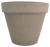 DEGREA Doniczka VASO VULCANO D43 Ceramiczna Terakota 43cm + Podstawka SOTTOVASO VULCANO D36