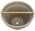DEGREA Doniczka VASO VULCANO D43 Ceramiczna Terakota 43cm + Podstawka SOTTOVASO VULCANO D36